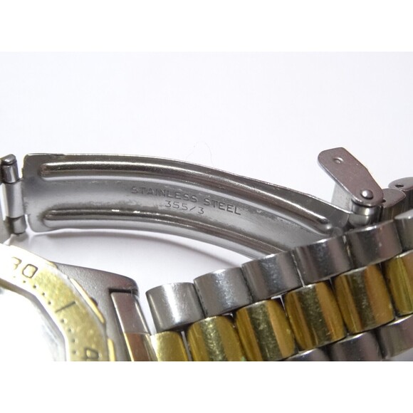 28mm TAG Heuer 3000 Professional 934.208 2Tone Gold Steel 200M Quartz Dive Watch - Picture 14 of 14